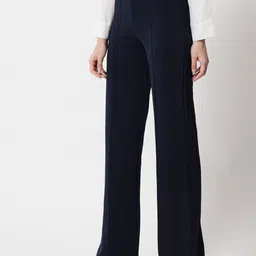 kotty Pack of 2 Women Regular Fit Multicolor Viscose Rayon Trousers image 3