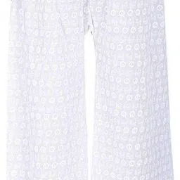 fheo Pack of 2 Women Regular Fit White Cotton Blend Trousers image 2