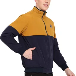 cantabil Men Colorblock Casual Jacket image 3