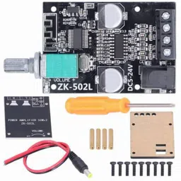 electronics crafts ZK-502L Mini BLE 5.0 Module DC 5-24V BLE5.0 Wireless 50WX2 50W+50W Amplifier Electronic Components Electronic Hobby Kit-picture-14