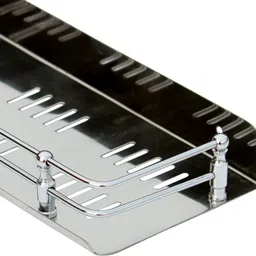 nestbond Anti-Rust Stainless Steel Multi-Purpose Sheet Shelf (9 Inch) Stainless Steel Stainless Steel Wall Shelf image 4