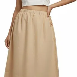 AARON A Khaki01 Pure Cotton Petticoat-picture-17