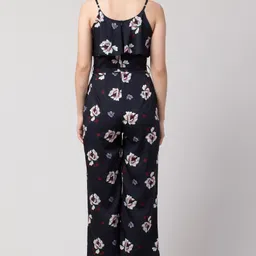slenor Floral Print Women Jumpsuit image 2