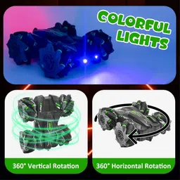 myxomart 2.4 GHz Remote Control Extreme Drift Stunt Car for Kids image 4