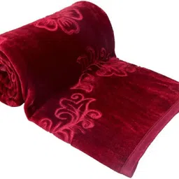 swikon star Solid Double Mink Blanket for Heavy Winter-picture-15