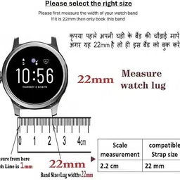 PUNAK 22 MM Ocean Loop Strap Band. Belt Smart Watch Strap image 3