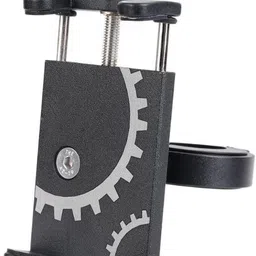 jiwaki Bicycle Aluminum Alloy Mobile Phone Holder MTB Mountain Bike Cell Phone Stand Bike Mobile Holder image 2