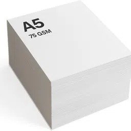 stitchkraft a5-10 unrule 148 X 210mm 70 gsm Copy Paper image 2