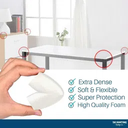 mosfiata Soft Baby Proofing Corner Guards & Edge Protectors - Pre-Taped Table Corner image 5