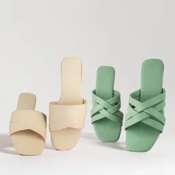 sayera Women Flats Sandal image 3