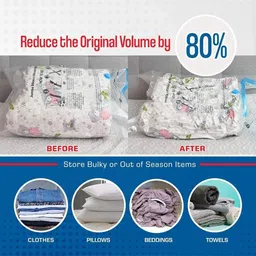 nd brothers 5Pack Vacuum Compression Storage Bags With Pump,Space Saver Sealer Bag ND74 Travel Storage Vacuum Bags-picture-28