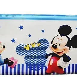 dallao 40 Cartoon Plastic Stationery Zip Pouch For Pen Pencil & Multi Utility cartoon Art Plastic Pencil Boxes image 4