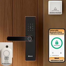 GOLENS FullGuard X3NPro Smart Door Lock | WiFi + Bluetooth | 7-in-1 Unlock Smart Door Lock-picture-39