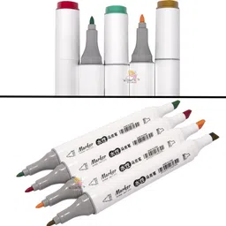 adoere Superior color Twin Tip Alcohol Marker Pen for Art Designer & Artist(24 PCS Set) image 3