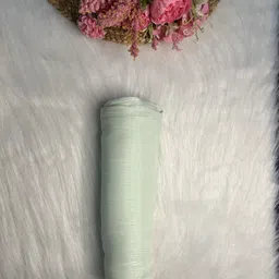 sm products Self Design Satin Blend Women Light Green Fancy Scarf, Stole, Scarf-picture-10