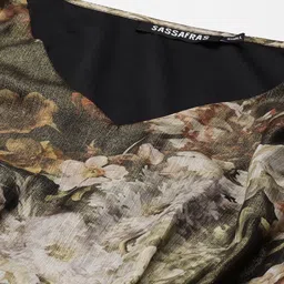 sassafras Women A-line Green Maxi/Full Length Dress image 5