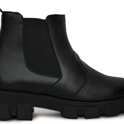 MOVE-EDGE Synthetic Women’s Heel Boots Trendy, Lightweight & Comfortable Fit Boots For Women image 4