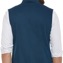 hypernation Solid Men Waistcoat image 5