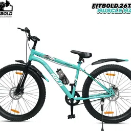 fitbold Muscle MAX | 26X300 | Age- 13+ | Dual Disc Brakes | 85% Pre- Fitted | 26 T (inch) Mountain Cycle image 2