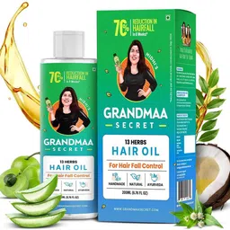 nidhi's grandmaa secret 13 Herbs Hair Oil for Hair Fall Control, Hair Growth & Hair Thinning Hair Oil image 1