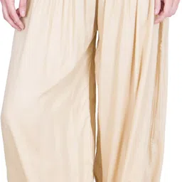 lujoso Solid Rayon Women Harem Pants-picture-21