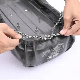 carbox Seat Cover-Carlos Single Bike Seat Cover For Yamaha Fascino image 2