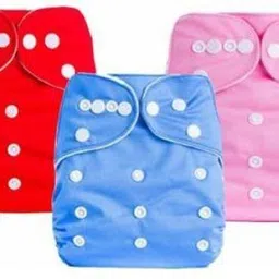 nigahia Reusable Washable Adjustable Button Diaper for New Born Babies(RN-29)-picture-16
