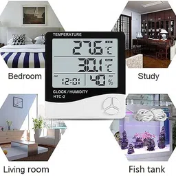 r-tek Digital Hygrometer HTC-2 Room Thermometer Hydrometer image 5