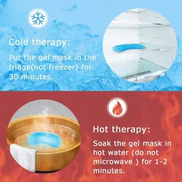 episkey Cooling Gel Relaxing Eye Sleep Mask for Dark Circles, Dry Eyes, Cooling Eyes image 4