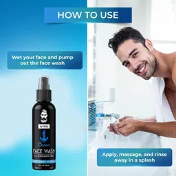 qtpie Ocean For Men & Women | Best Fight Acne & Pimples, Brighten Skin, Clears Dirt, Oil Control, Refreshing Feel- Multi- Action Formula 1k b.2782617wgq Face Wash image 2