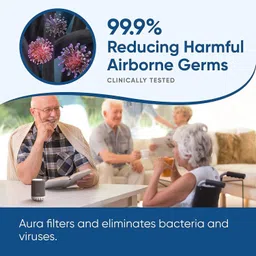 autodrome Rechargeable HEPA Air Purifier – Compact Ionizer for Vehicle & Room Portable Car Air Purifier image 3