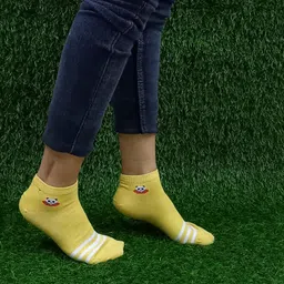 sting bee Women Solid Low Cut image 5