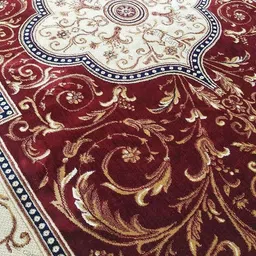 samjeeda handloom carpets Red Silk Carpet-picture-13