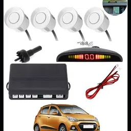 peeps store Car Premium 4 White Reverse Parking Sensor-AP25A295 Car Premium 4 White Reverse Parking Sensor-AP25A295 Parking Sensor-picture-16