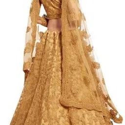 miara Embroidered Semi Stitched Lehenga Choli image 2