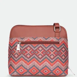 zouk Multicolor Women Sling Bag Gwalior Weaves OOO Sling Bag image 4