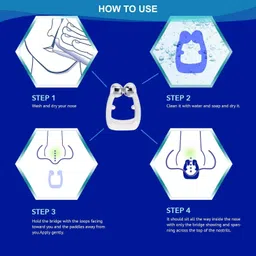 amazheal ANTI SNORING NOSE CLIP (2 Nose Clip) Anti-snoring Device image 5