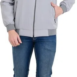 aliyagarments A Solid Men Wind Cheater image 4