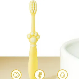 beeby BPA Free Kids Toothbrush Supersoft Bristles for Kids/Toddlers 2 Year+ Extra Soft Toothbrush image 2