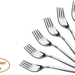 arni Stainless Steel Cutlery Set Set of 24 (Contains: 6 Table Spoons, 6 Tea Forks, 6 Spoons, 6 Soup Stainless Steel Cutlery Set image 5