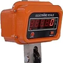 tajplus WeighTaj 10-Tons Metal Die Cast Body OCS Premium Heavy Sturdy Digital Crane Scale With Ir Remote, 6V Battery (TI-OCS-10T) image 1