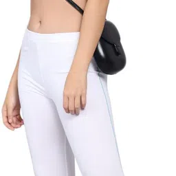 ngt Women White, Black Capri image 5