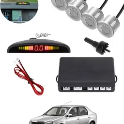 peeps store Universal 4 Silver Reverse Parking Sensor-PS25A934 Universal 4 Silver Reverse Parking Sensor-PS25A934 Parking Sensor-picture-13
