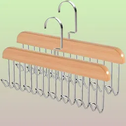 vxney 8-Hook Timber Organizer – Headwear Backpack & Garment Wooden Shirt Pack of 2 Hangers For Shirt-picture-26