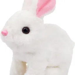rose kuli Hopping Walking Bunny Toy with Sounds Jumping Rabbit Wiggling Ears Nose Mouth-picture-18