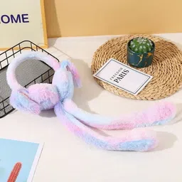 jency innovate Cute jumping rabbit with chuchu sound boys earmuffs for kids girls (4 to14years) Ear Muff image 4