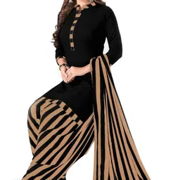 yashika Unstitched Crepe Salwar Suit Material Printed-picture-18