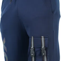 trending mindsart Men Printed Blue Track Pants image 4