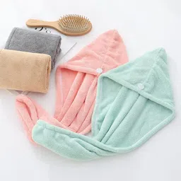 ayus Microfiber 500 GSM Hair, Bath, Face Towel Set image 1