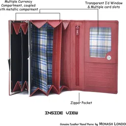 monash london Casual, Formal Red Clutch image 4